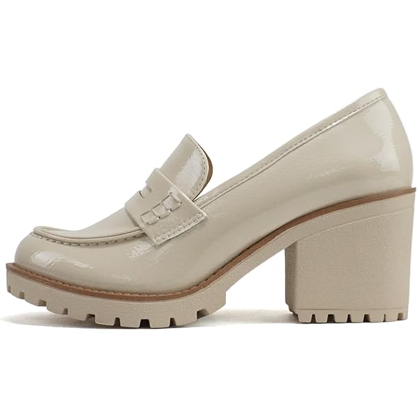 Amazon.com | PATRIZIA Women's Dajah Inset Heel Loafers with